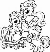 Lovely My Little Pony Coloring Page  Free Printable Pages For sketch template