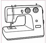 Sewing machine coloring Page Free Printable pages – Artofit sketch template