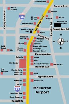 vegas strip map 2015 - Google Search | Vegas hotels strip, Las vegas ...