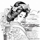 Japanese Coloring Pages  Free & Printable sketch template