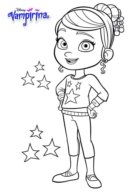 Vampirina Poppy Coloring Pages / Vampirina The Show Coloring Pages Page 1 Line 17qq Com - Learn ...