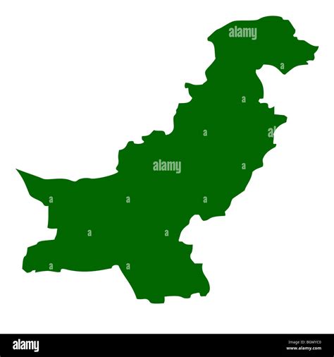 Pakistan Map High Resolution Stock Photography and Images - Alamy