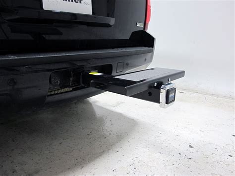 Hitch Extender with Step for 2" Trailer Hitch Receivers 18" Reese Hitch Accessories RP11006