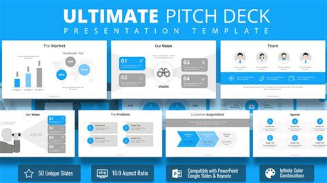 Pitch Deck Powerpoint Template | Flyer Template