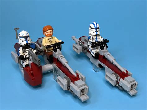 [MOC] LEGO Star Wars Clone Trooper BARC Speeder, Apr.14 2020 finalized - LEGO Star Wars ...