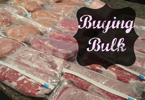 Buying Bulk : Meat I spent around $100, and stocked up on tons of meat. Sorted and put in the ...