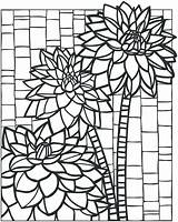 Mosaic Patterns Coloring Pages Sketch Page sketch template