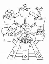 Carnival Coloring Sheets For Kids sketch template