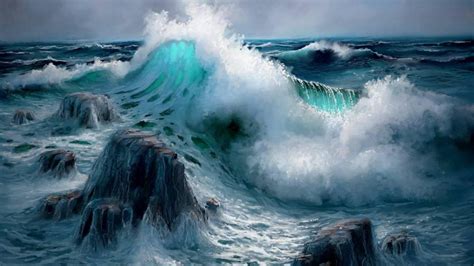 Crashing Waves Wallpapers - Top Free Crashing Waves Backgrounds ...