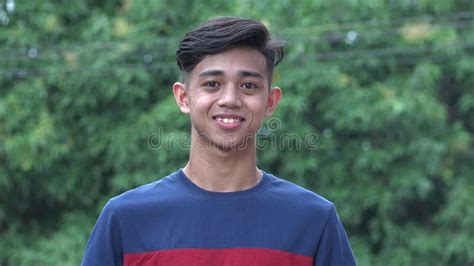 A Smiling Asian Teen Filipino Male Stock Footage - Video of joyful, diverse: 235535466
