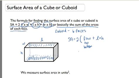 Formula Of Area Of Cuboid - pametno