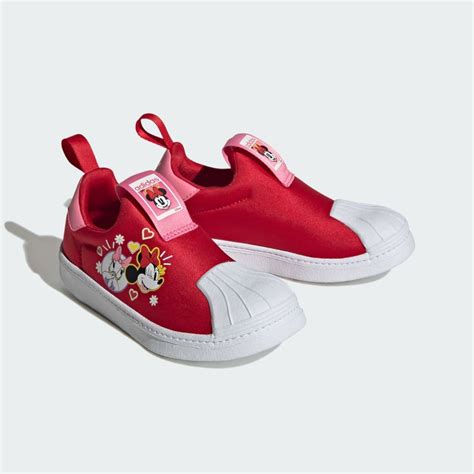 adidas adidas Originals x Disney Superstar 360 Shoes Kids - Red | adidas LK