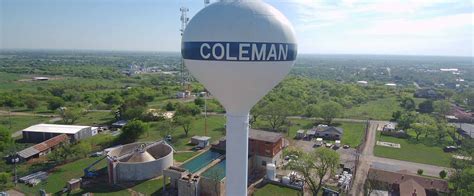 Welcome to the City of Coleman, Texas