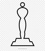 Academy Award Coloring Page  Oscars HD Png Download Vhv sketch template