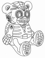30 Free Printable Sugar Skull Coloring Pages sketch template