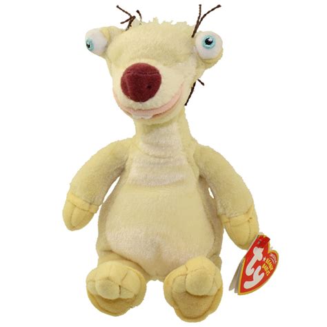 TY Beanie Baby - SID the Sloth ( Ice Age 3 Movie Beanie ) (8 inch): BBToyStore.com - Toys, Plush ...