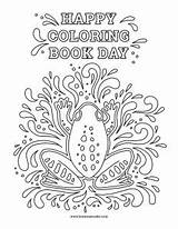 National Coloring Book Day 2015 – FREE Page Breanna Cooke sketch template