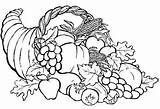 Cornucopia Coloring Pages Printable At GetColoringscom  Free sketch template