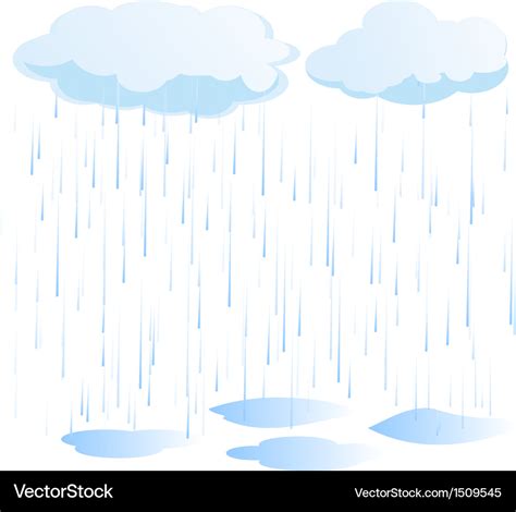 Rain Royalty Free Vector Image - VectorStock