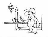 Plumber Coloring Pages  Free Printable For Kids sketch template