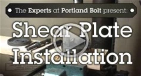 Shear Plates - Portland Bolt