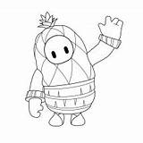 Fall Guys Coloring Pages  Free Printable sketch template