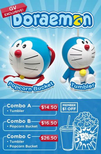 New Doraemon merchandise now available at Golden Village cinemas from ...