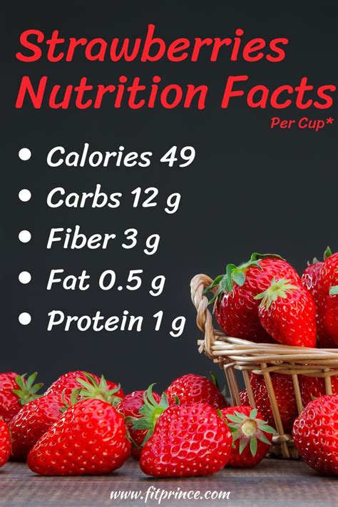 Strawberries Nutrition Facts | Strawberry nutrition facts, Nutrition facts, Nutrition