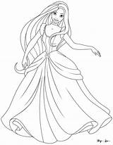 12 Pretty Princess Coloring Pages  Skip To My Lou sketch template