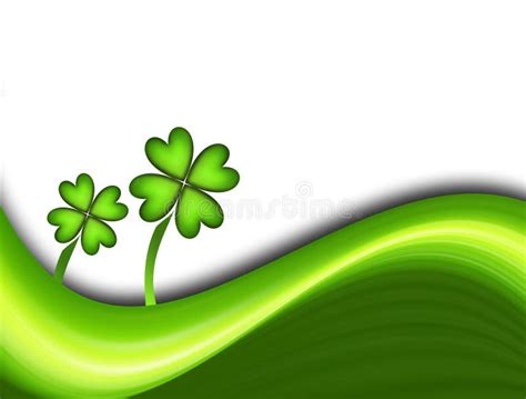 Lucky Clover stock illustration. Illustration of light - 18348060