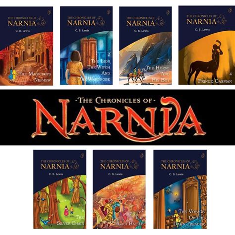 The Chronicles Of Narnia Complete Series (7 Books Bundle) C.s. Lewis Narnia Book Set Price in ...