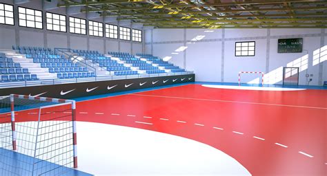 Handball Arena Collection 3D Model $189 - .max .fbx .obj .3ds - Free3D