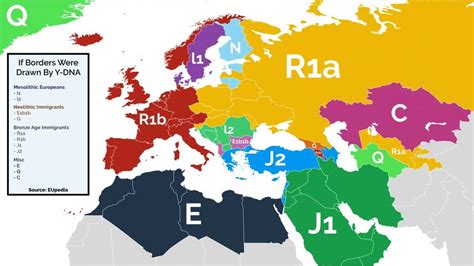 If Europe Borders Were Drawn by Y-DNA : europe