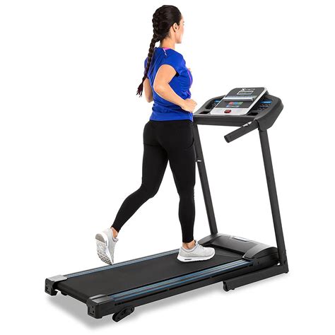 Xterra Fitness TR150 Treadmill | Folding 16" X 50" Running Surface |5" LCD Display Black ...