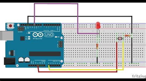 LDR CON LED EN ARDUINO - YouTube