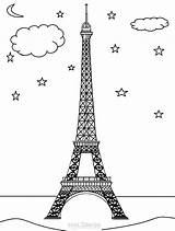 Printable Eiffel Tower Coloring Pages For Kids  Cool2bKids sketch template
