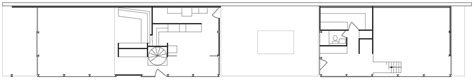 Eames House: Eames House First Floor Floorplan