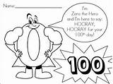 Zero The Hero Coloring Page For Kindergarten Sketch Coloring sketch template