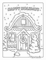 Roof Coloring Pages sketch template