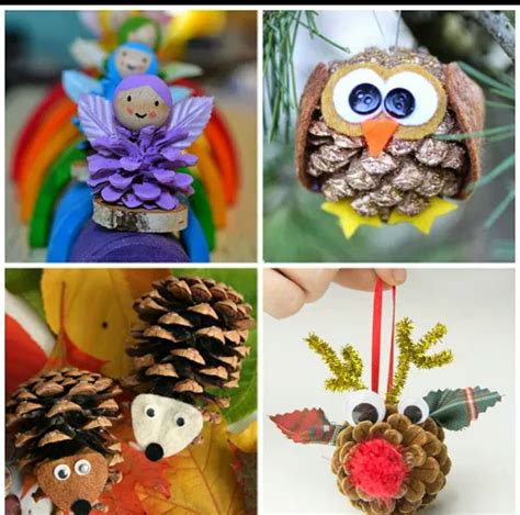 Pin by Michelle Frank on Arts and Crafts | Pinecone crafts kids, Xmas crafts, Pine cone crafts