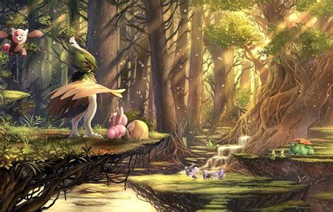 Pokémon Forest Wallpapers - Top Free Pokémon Forest Backgrounds ...