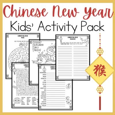 Chinese New Year Worksheets