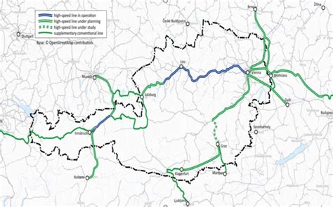 High speed rail network in Austria | RAILTARGET