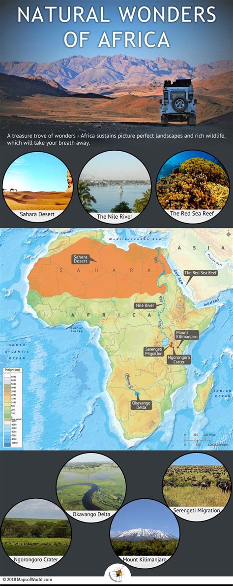 What are the 7 natural wonders of Africa? - Answers