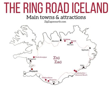 Inspirer Logique Lactuel iceland ring road attractions map Huh En ...