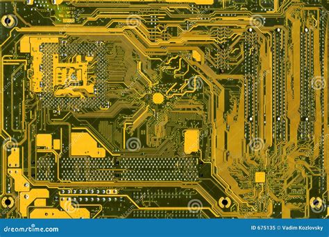 Motherboard Royalty Free Stock Photo - Image: 675135