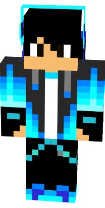 Blue creeper hoodie | Nova Skin