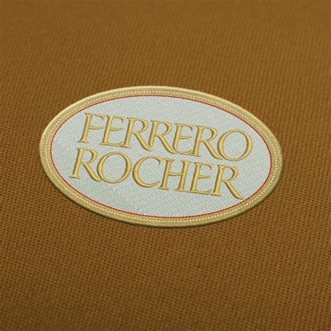 Ferrero Rocher Logo Embroidery Design Download | Embroidery design download, Embroidery download ...