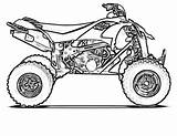 Atv Coloring Page sketch template