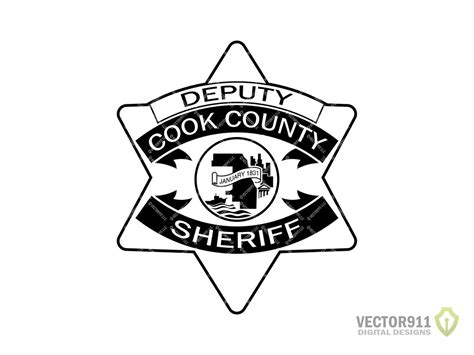 Cook County Illinois Sheriff's Department Deputy Badge, IL Law ...